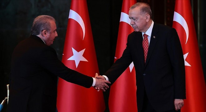 Cumhurbaşkanı Erdoğan, tebrikleri kabul etti
